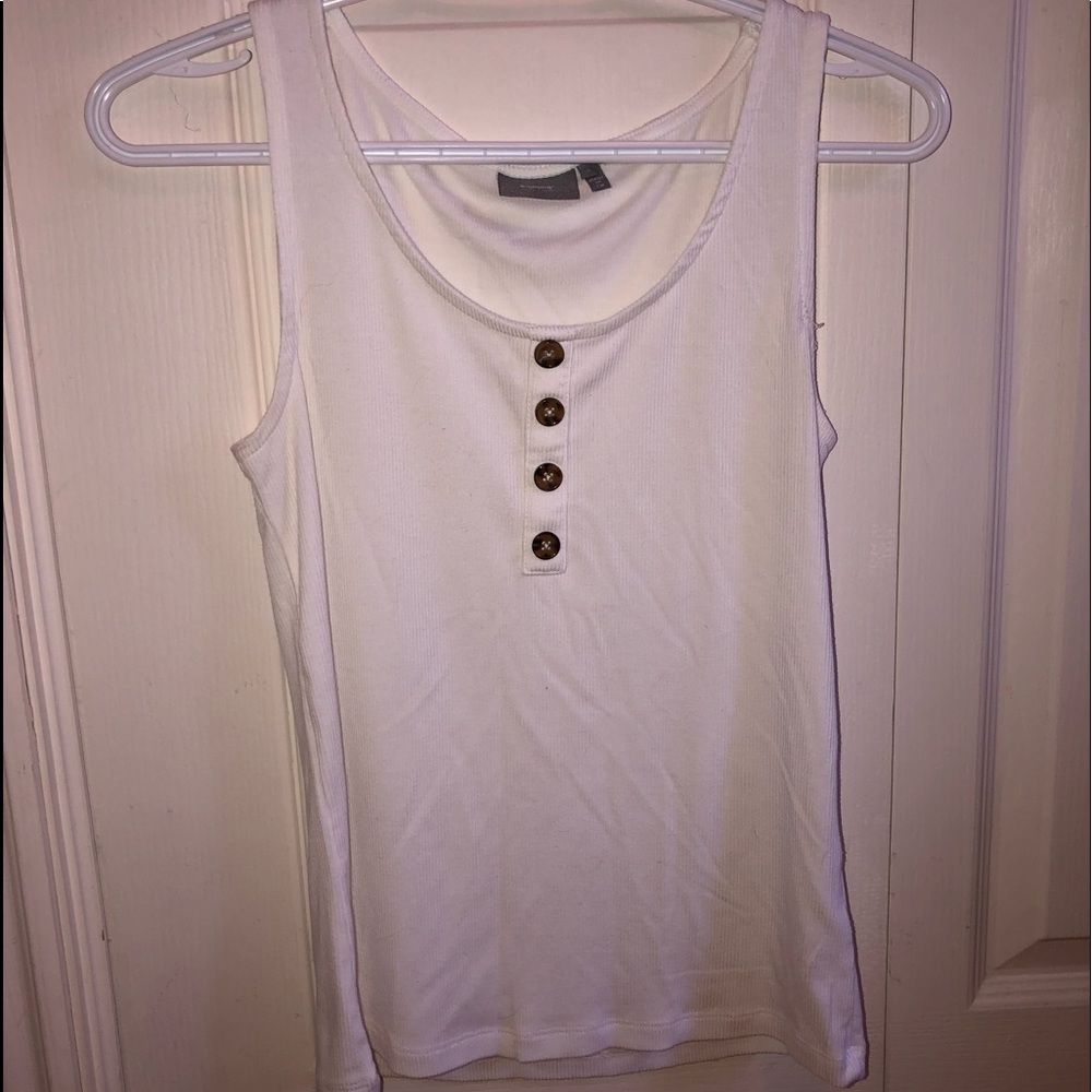 White tank top